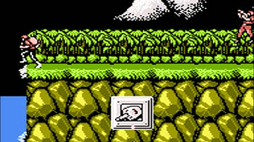 Contra (USA) - Nintendo Entertainment System / Famicom (NTSC) [MESS] [shortplay]