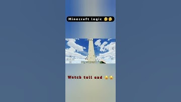 Minecraft logic 🤔🤔 part 6 #minecraft #logic
