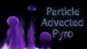 C4D 2023.1.2/Redshift - Advecting pyro with particles tutorial