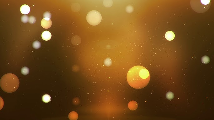 Glowing Orange Particles Motion  Free Animation Background 