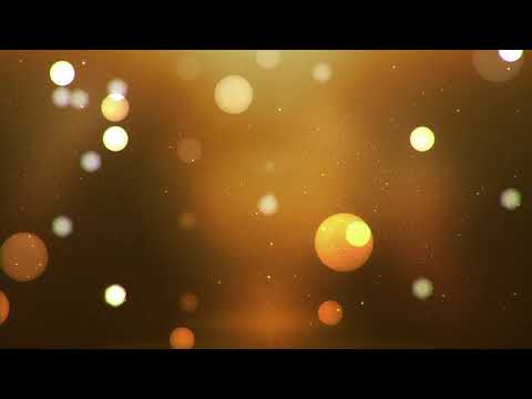 Golden Particles And Lights Bokehs 02 Copyright Free Motion Graphics, Background Footage