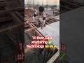 10 Floor Slab Gala Shuttering Workman 😨😨😨 #shuttering #construction #carpenter #concretework #build
