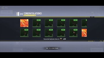 CODM-Look what I got this time from Season 4 Tournament Crates