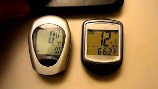 Bell 15-Function Wireless Cyclocomputer vs. Cateye Cordless 7