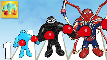 🔥😱Punchy Race in All Level Gameplay iOS,Android Walkthrough Games Mobile Levels 15 Part1