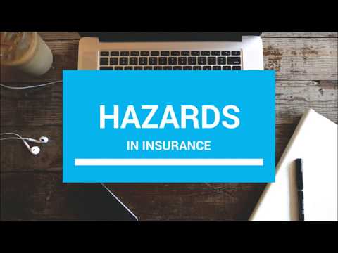 Hazards in Insurance - Physical Hazards, Moral Hazards, Morale Hazards