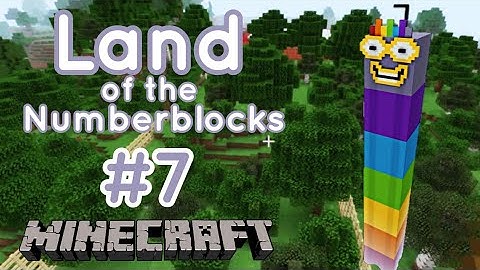 Numberblock 7 | Numberblocks Minecraft - Giant Numberblock 7