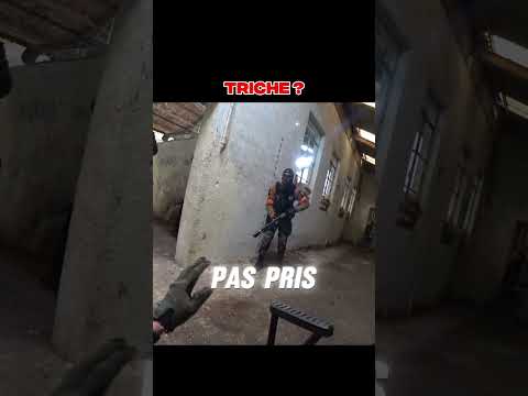 triche ? CHEATER SPOTTED #airsoft #airsoftcqb #airsoftfrance #fakegun #warzone #w #milsim #war