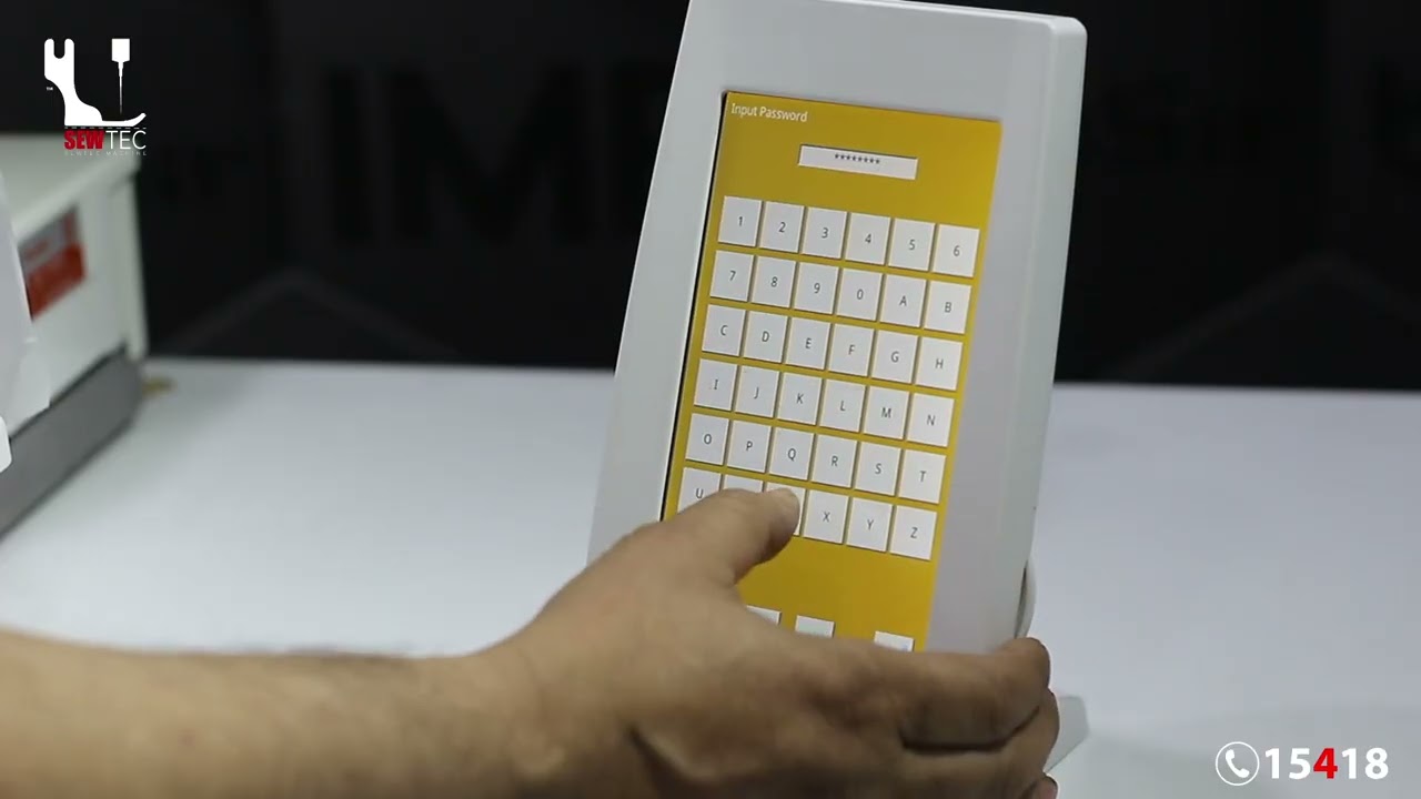 ضبط عدد نزول السكينه في ماكينه عراوي كمبيوتر كامل من SUNSIR