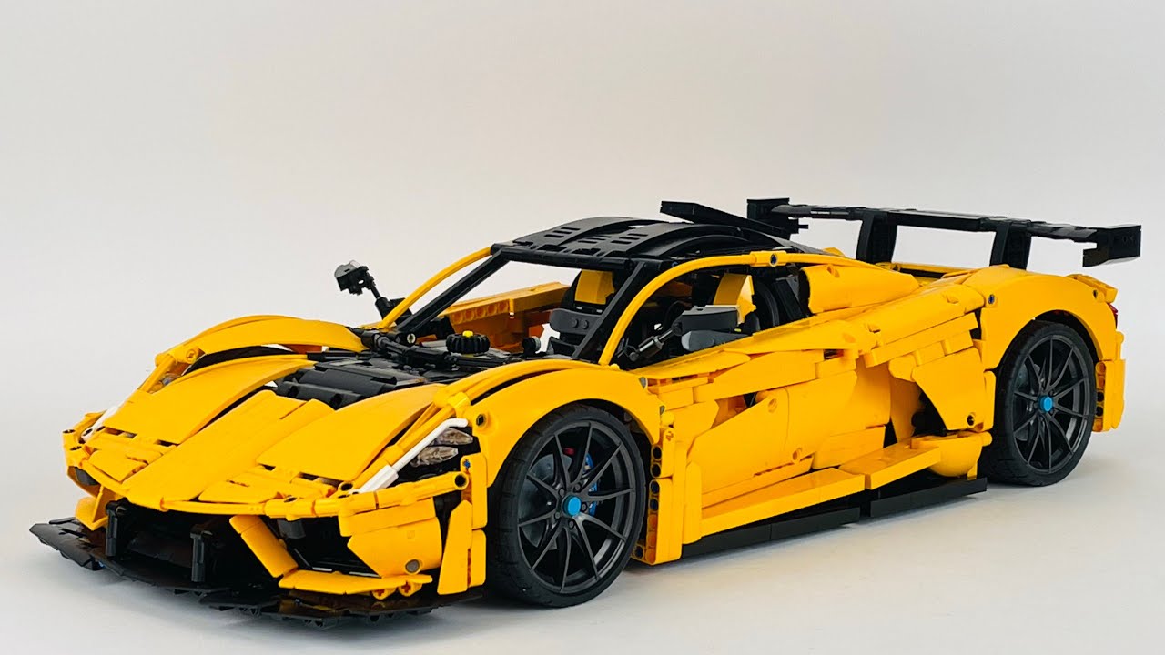 オリジナル Tour de Force 両深溝 RVG Mono LEGO MOC-213723 Hennessey Venom F5 Revolution by Loxlego