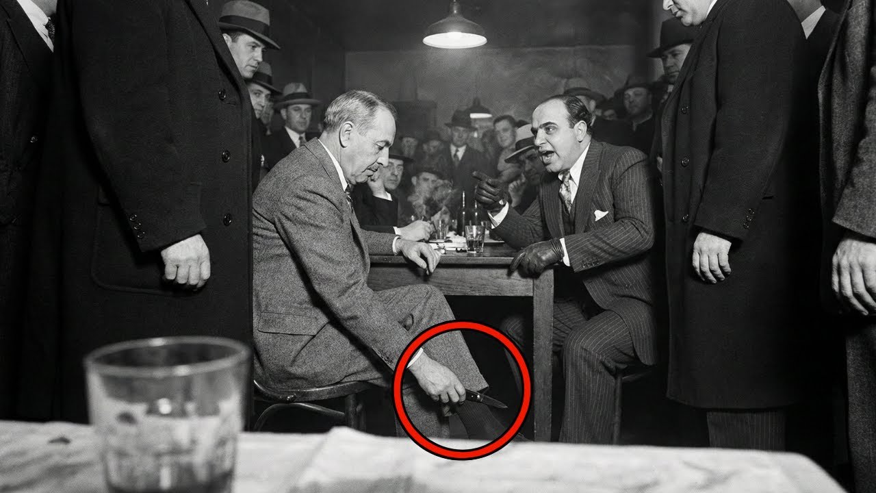 Johnny Torrio Escondió un CUCHILLO Para Matar a Capone — 47 Segundos Después Perdió TODO