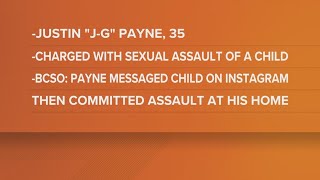 Man arrested for sexual assault of child after messaging student on Instagram, BCSO says