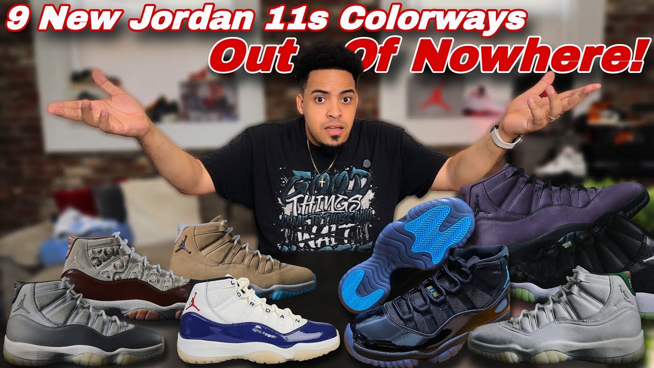 Why So Many Air Jordan 11s Are Coming This Year ? - YouTube