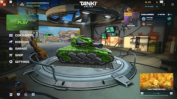 Playing tanki online capture the flag.