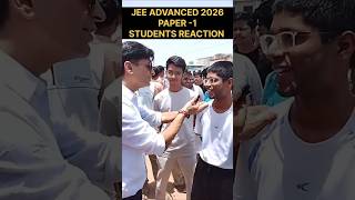 JEE ADVANCED 2026 STUDENT REACTION #JEEAdvanced #nta