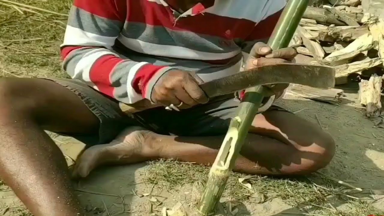 How to Make Bamboo Music Instrument # DIY Craft - YouTube