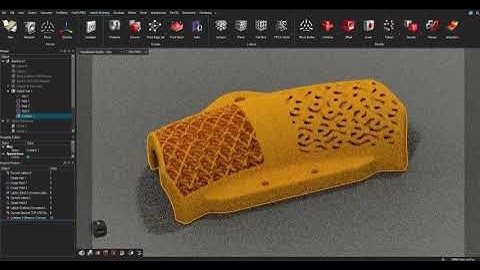 Alleggerimento 3D con Strut-Lattice in Altair Inspire | Modellazione Implicita e Design Generativo