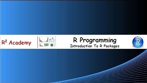 Working With R Packages - Installing Bioconductor Packages