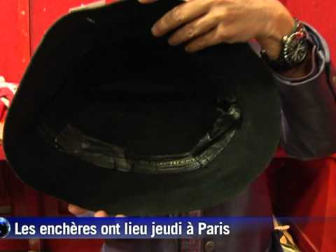 Un chapeau de Michael Jackson mis en vente  Drouot