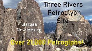 Three Rivers Petroglyph Site Over 21,000 Petroglyphs Northern Chihuahuan Desert Desert Tularosa NM