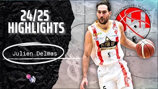 Julien Delmas  Highlights 2024/25 || Italy Serie C || Pallacanestro Molfetta screenshot 3