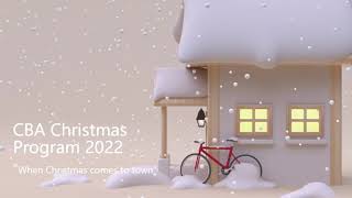 2022 Christmas Program | Central Baptist Academy