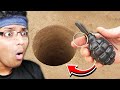 REAL Grenade vs DEEP Hole