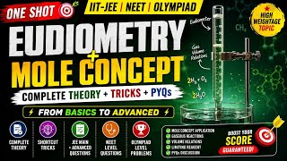 Eudiometry Questions in Minutes L-14⚡ Mole Concept for JEE/NEET/Olympiad