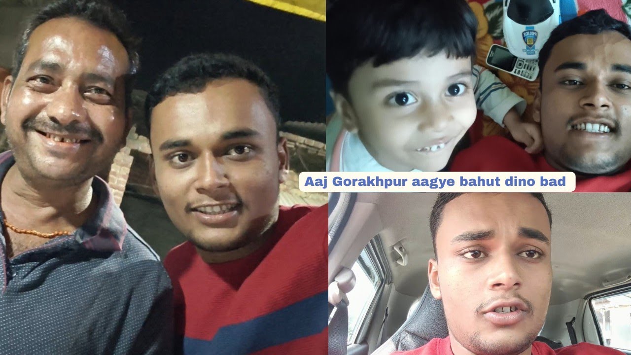 Aaj bahut dino bad gorakhpur aagye 😮‍💨