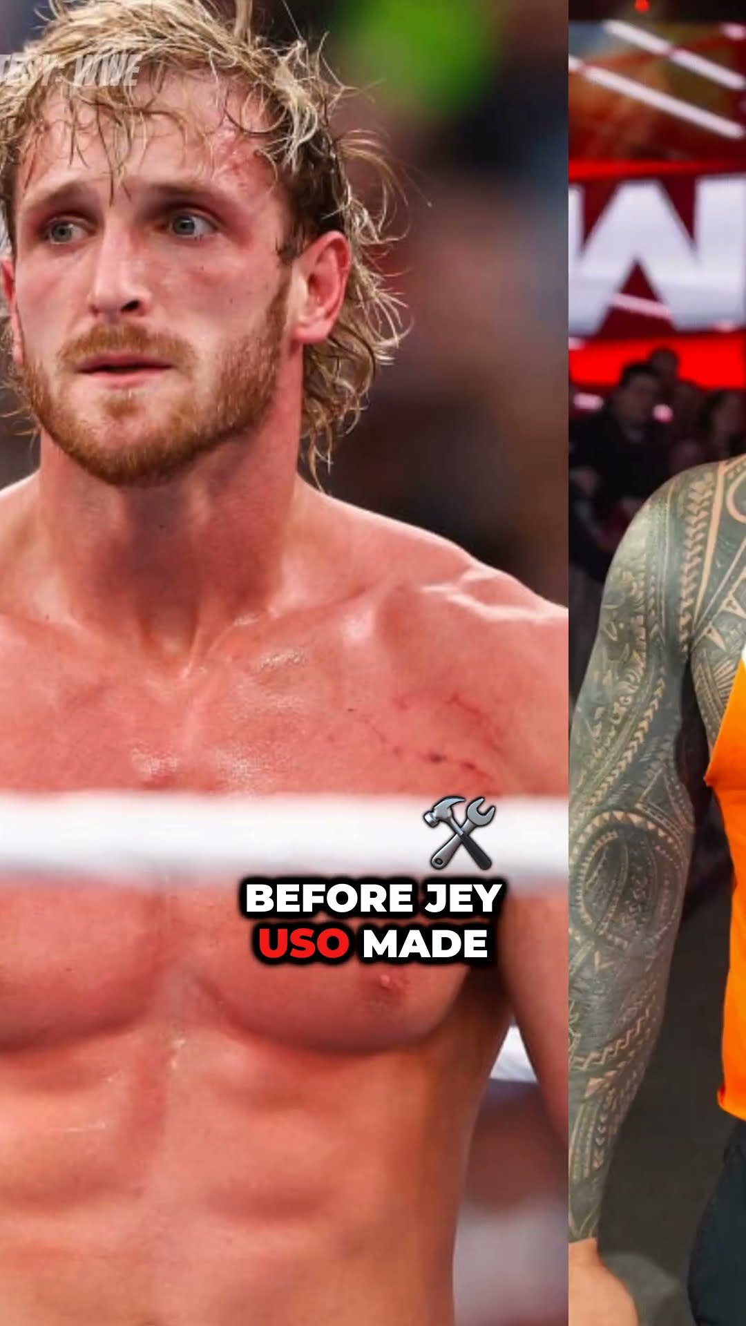 Did Jey Uso Steal the 'Yeet' Catchphrase Logan Paul Says He Was First! #WWE #Yeet #shorts