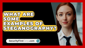 What Are Some Examples Of Steganography? - SecurityFirstCorp.com