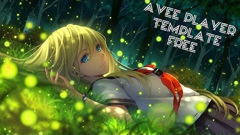 AVEE PLAYER TEMPLATE GREEN|FREE DOWNLOAD 1.2.98 NEW