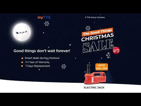 myTVS Christmas Sale is live now - Buy More Save More
