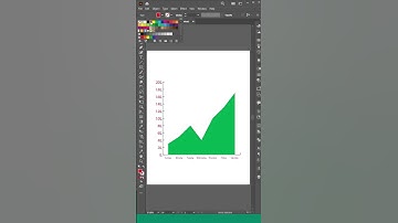 How to use Area Graph Tool in Adobe Illustrator (Part90)
