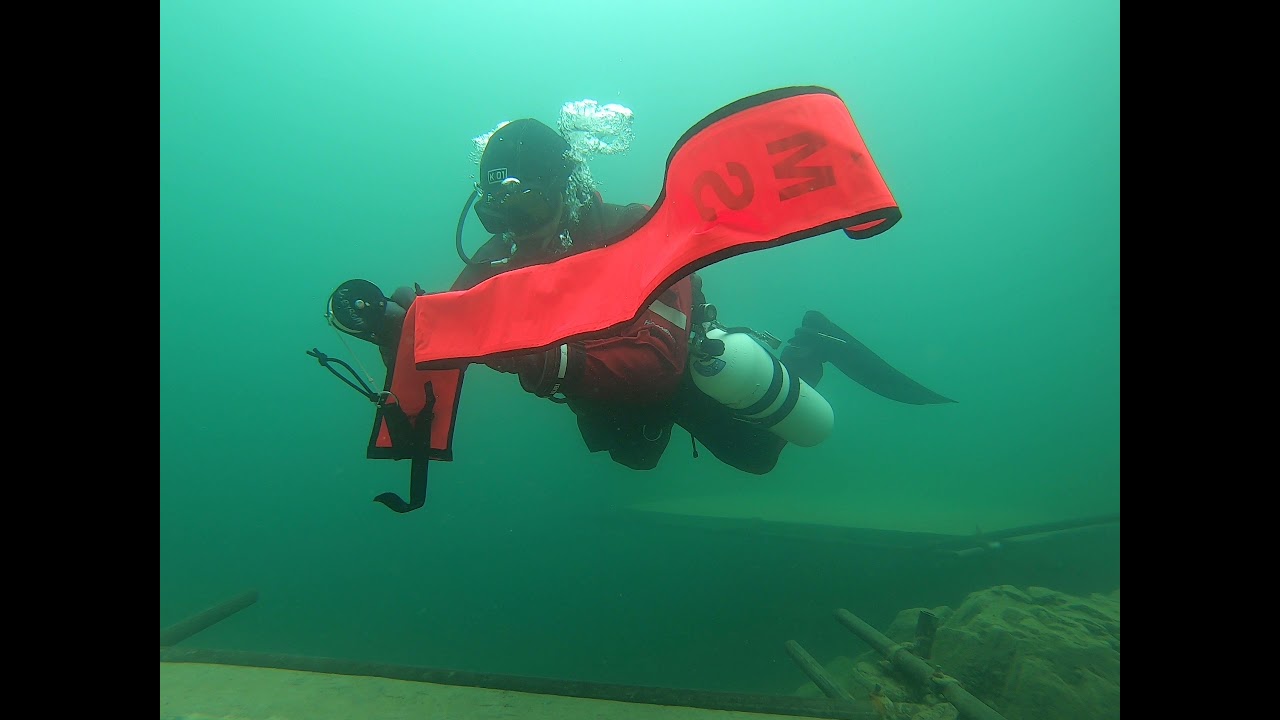 How to deploy an OMS Delayed Surface Marker Buoy (DSMB) via oral inflation YouTube