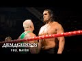 FULL MATCH — Finlay vs. The Great Khali: WWE Armageddon 2007