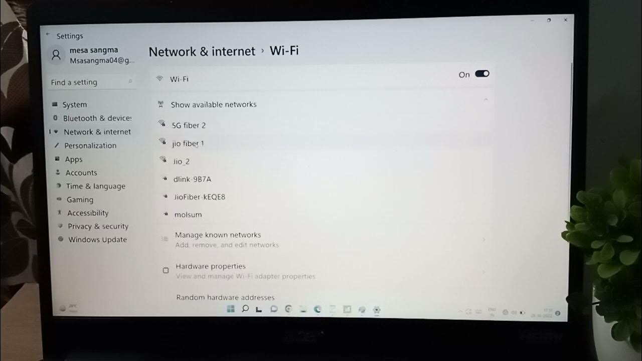 how-to-connect-wifi-acer-laptop-connect-wifi-setting-youtube