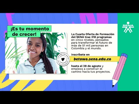 Inscríbete a la Cuarta Oferta de Formación Presencial y a Distancia 2025