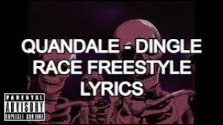 Quandale - Dingle Race Freestyle LYRICS