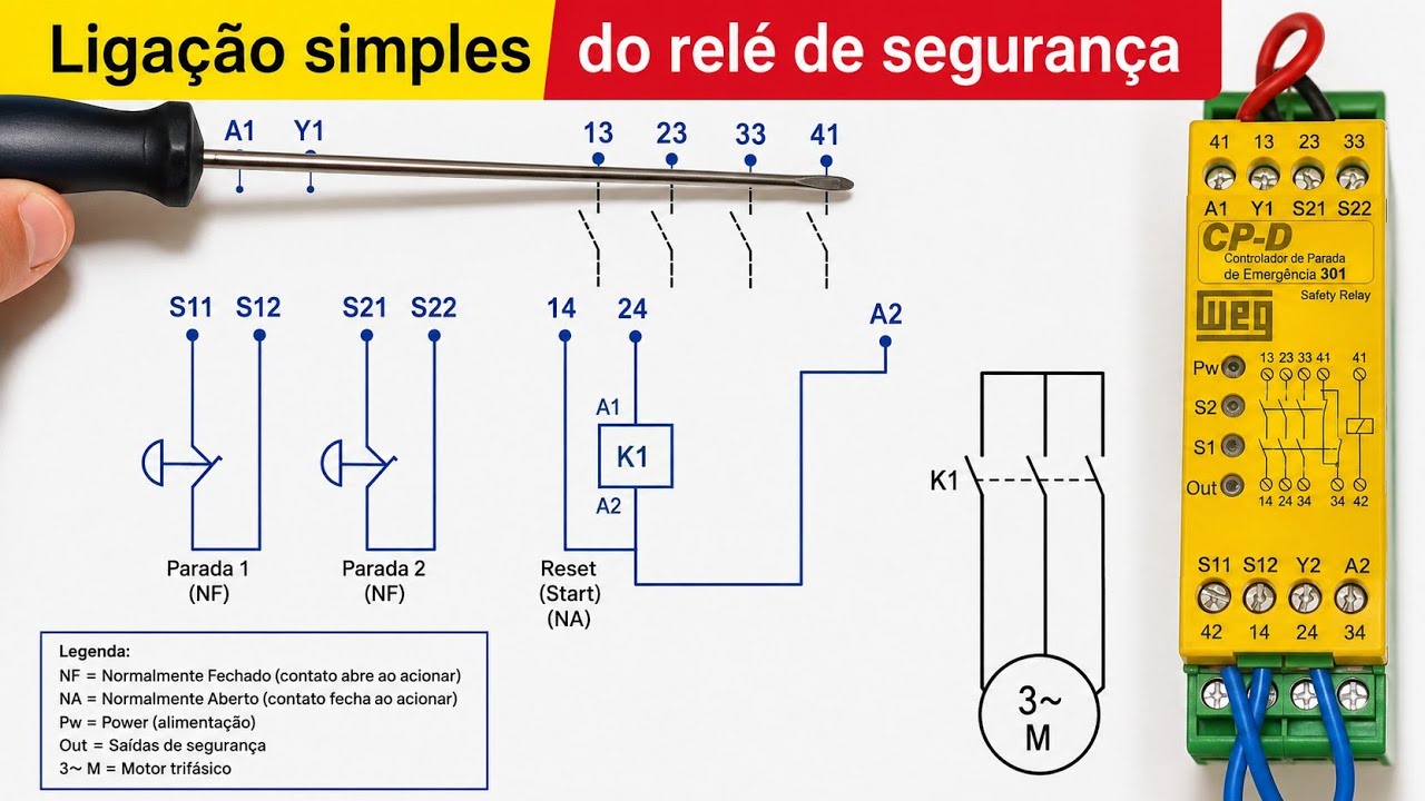 Como Ligar Rel De Seguran a De Uma Forma Simples YouTube como-ligar-rel-de-seguran-a-de-uma-forma-simples-youtube