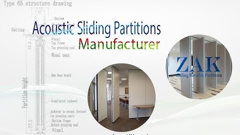 ZAKPARTITIONS - Sliding Movable Partition System Manufacturer