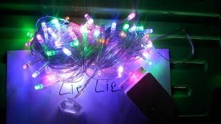 LAMPU TIRAI LED HI LED KERLAP KERLIP TWINKLE COCOK BUAT DEKORASI