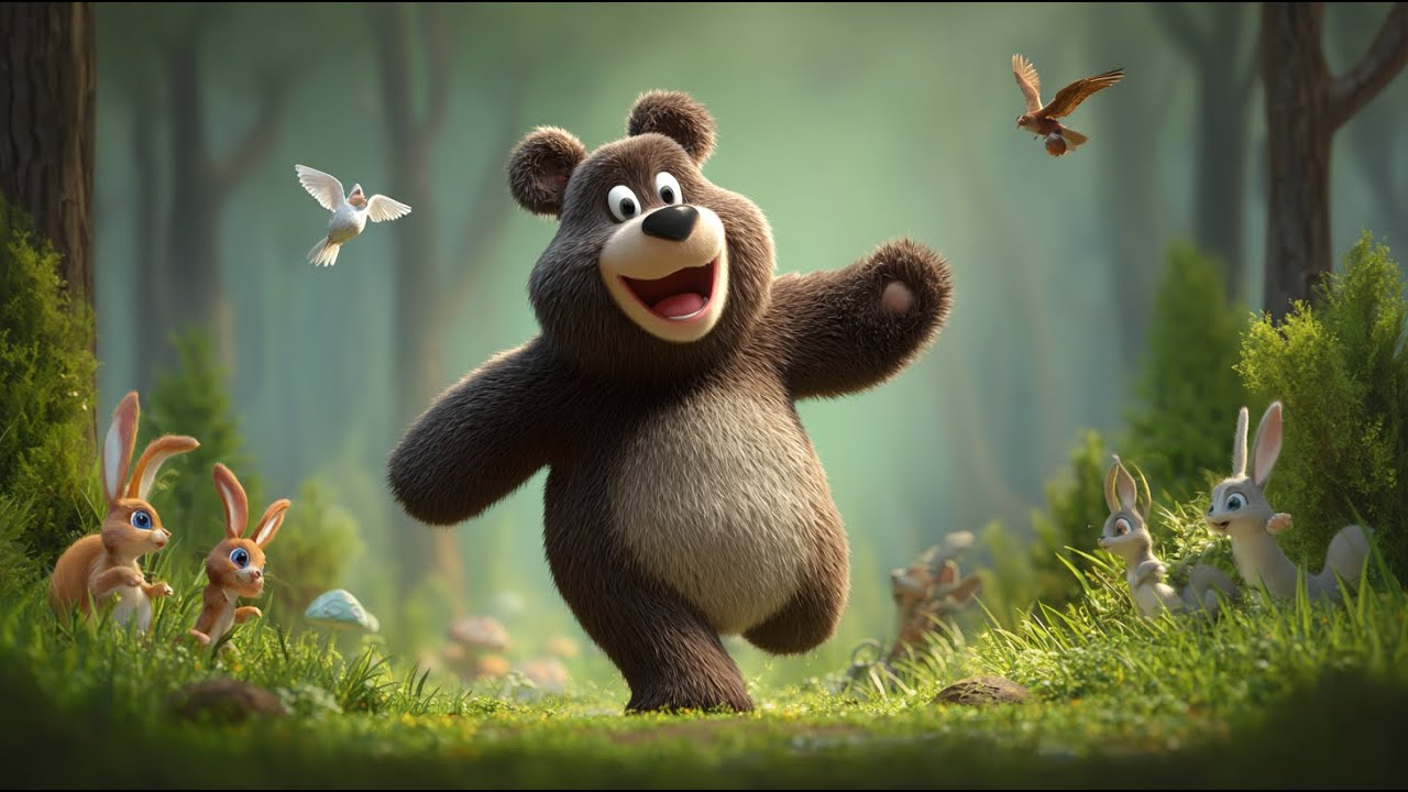 MEŽA DZĪVNIEKU DZIESMAS BĒRNIEM | LATVIEŠU DZIESMIŅAS AR ANIMĀCIJU PAR DZĪVNIECIŅIEM MEŽĀ UN DABĀ