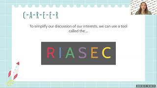 Career Coaching Session #1 - Introduction to RIASEC!
