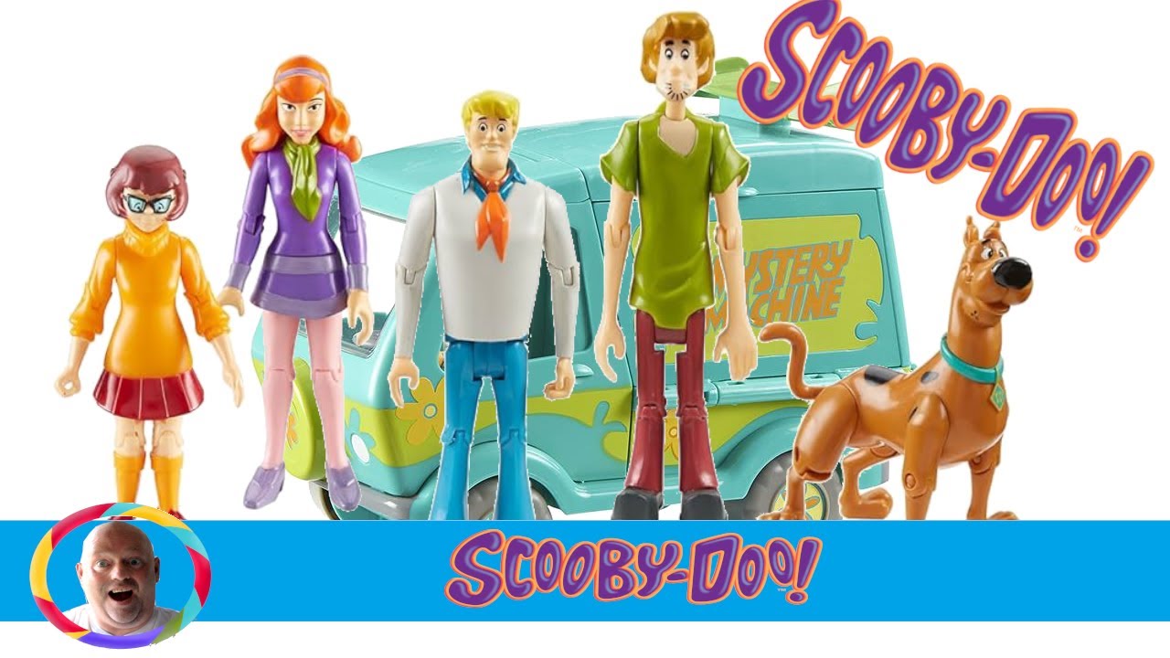 Scooby Doo Crew & The Mystery Machine Toy Review - YouTube