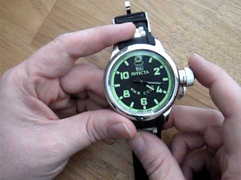 Regan Hick Afdeling Invicta Russian Diver's Watch - YouTube