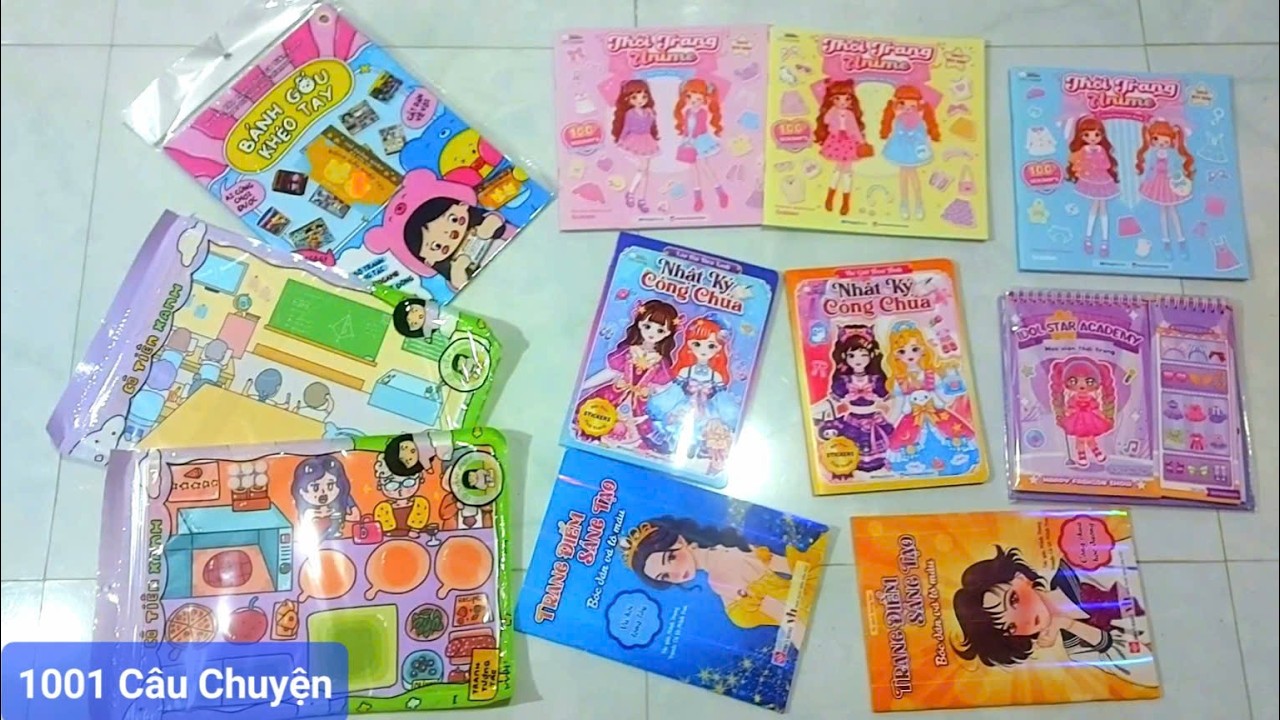 Sticker Trang điểm Công chúa Học Đường- Tranh Cô Tiên Xanh mua hơn 800k ...