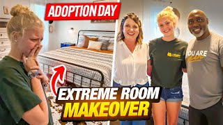 Extreme Room Makeover For Teen on Adoption Day