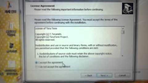 Teraterm install demo video