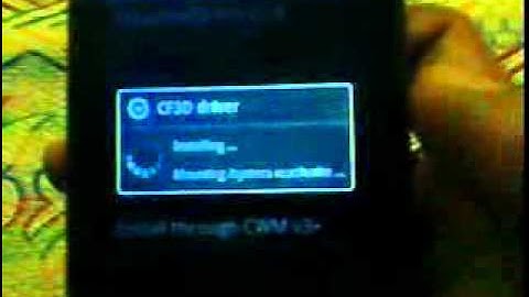 Tutorial on Installing Chainfire And Playing Avtar on LG Optimus ME P350 Part 1